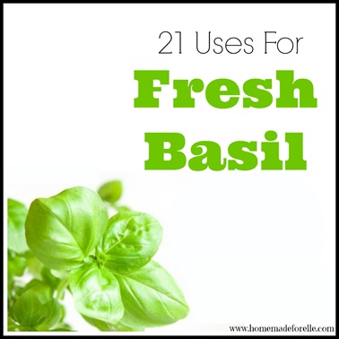 21 Uses for Fresh Basil