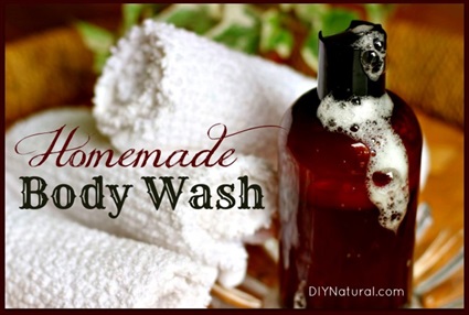 How To Make a Homemade Natural Moisturizing Body Wash