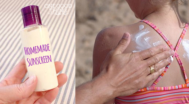 How To Make Your Own Homemade Sunscreen