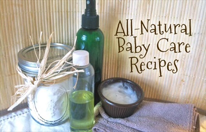 7 Homemade Natural Baby Care Recipes