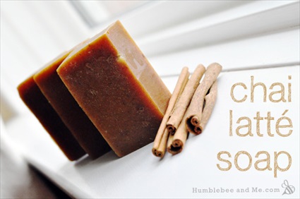 How to Make Chai Latté Soap (Recipe)