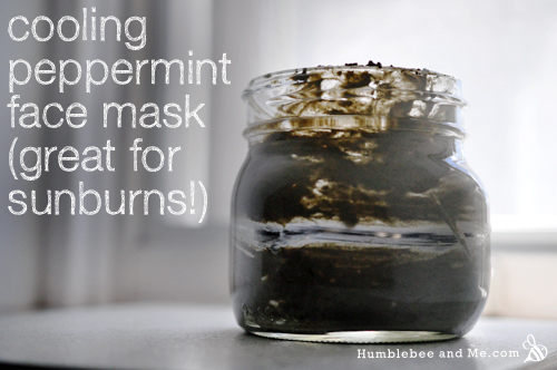 How to Make a Cooling Summer Peppermint Mask (Recipe)