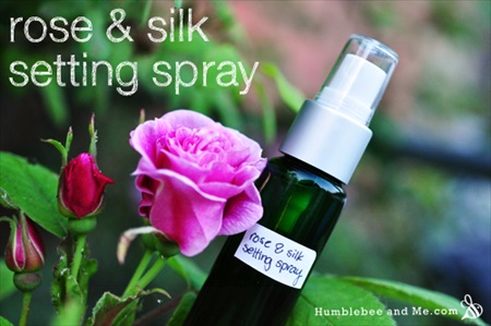 How to Make a Rose & Silk Facial Makeup Setting Spray