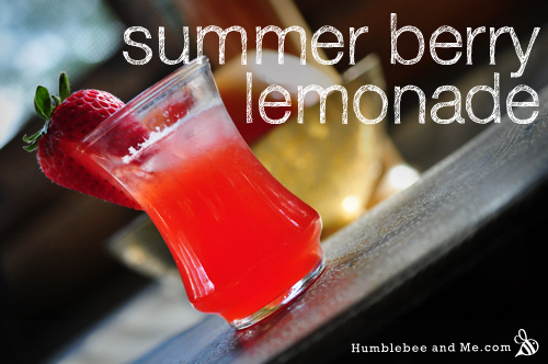 Homemade Summer Berry Lemonade Recipe