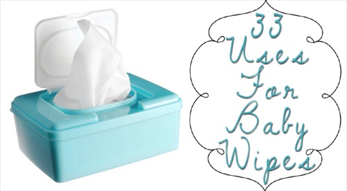 33 Uses For “Baby” Wipes Besides Cleaning Babies
