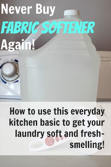 DIY Homemade Fabric Softener for Just Pennies!