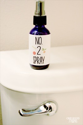 Make Your Own Extra Strength “No. 2 Spray” For The Bathroom