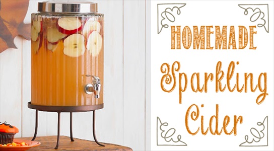 How to Make Homemade Sparkling Apple Cider