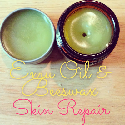 How to Make Homemade Emu Oil & Beeswax Skin Repair Cream