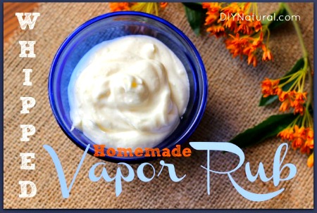 How to Make Whipped DIY Vapor Rub for Chest Congestion