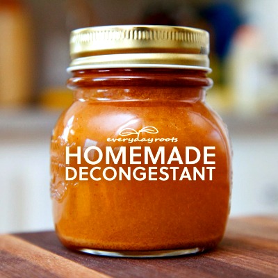Homemade Natural Spicy Cider Decongestant and Expectorant 