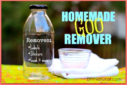 Homemade Adhesive Label & Sticker Remover