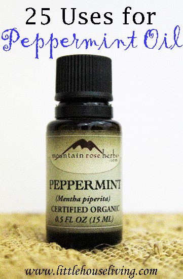 25 uses peppermint oil