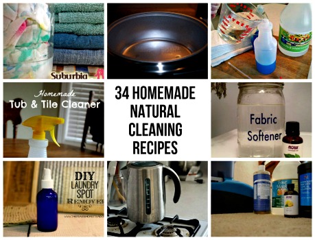 34 Homemade Natural Cleaning Recipes