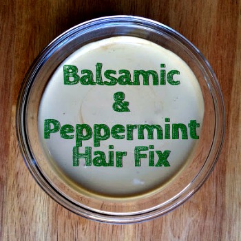 Homemade Balsamic & Peppermint Hair Treatment