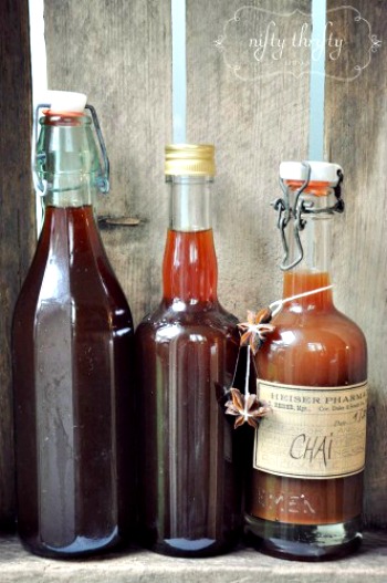 homemade chai concentrate