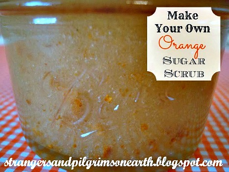 How to Make an Orange Sugar Scrub