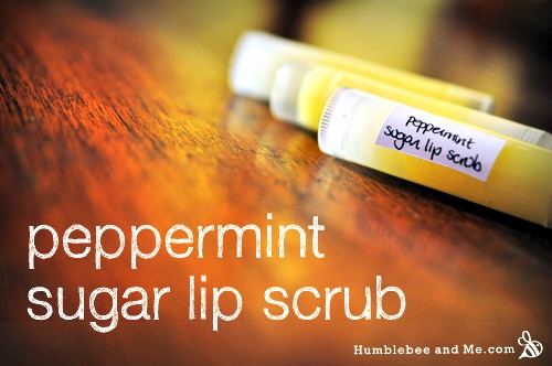 How to Make a Peppermint Sugar Lip Scrub Stick