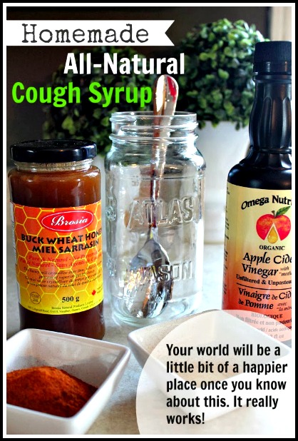 DIY Homemade All-Natural Cough Syrup 