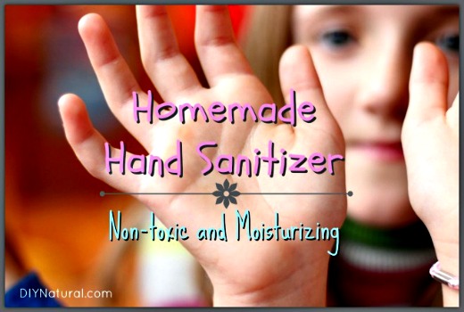 How To Make Natural Moisturizing Hand Sanitizer