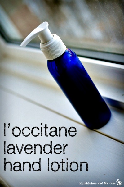 lavender hand lotion
