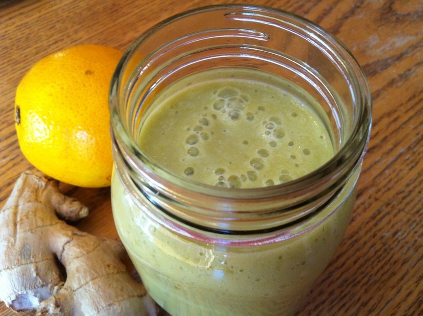 An Orange-Ginger Smoothie Recipe To Help Fight Cold & Flu