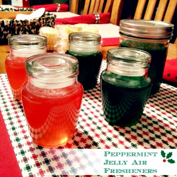 How to Make  Peppermint Essential Oil Jelly Air Fresheners