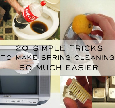 simple spring cleaning tips, best spring cleaning tips