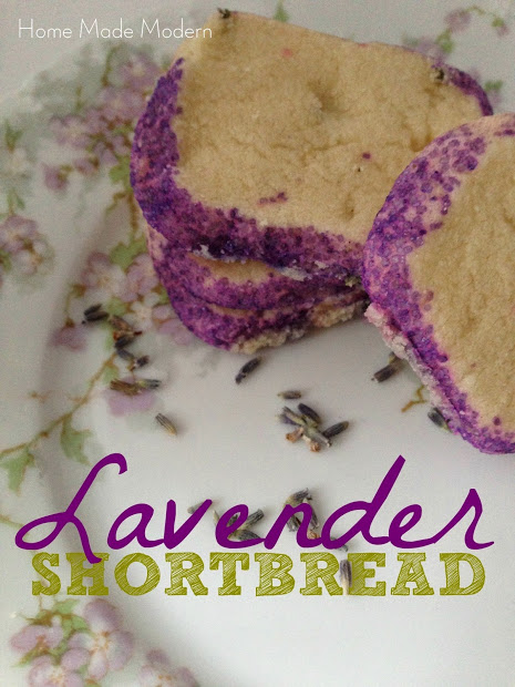 Lavender Shortbread Cookie Recipe