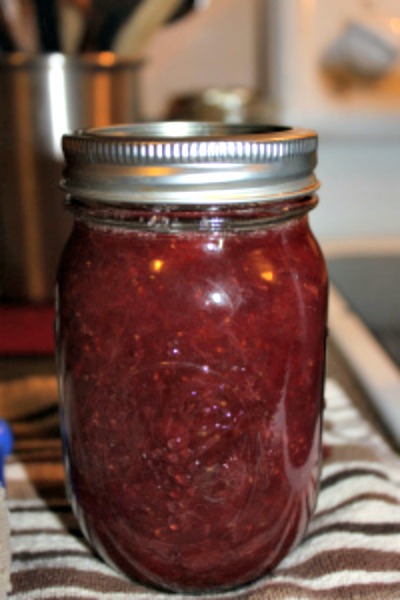 strawberry honey jam, sugar-free jam