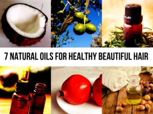 7 Natural Oils For Healthy Beautiful Hair