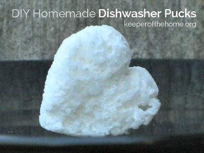 DIY Homemade Dishwasher Tablet Recipe