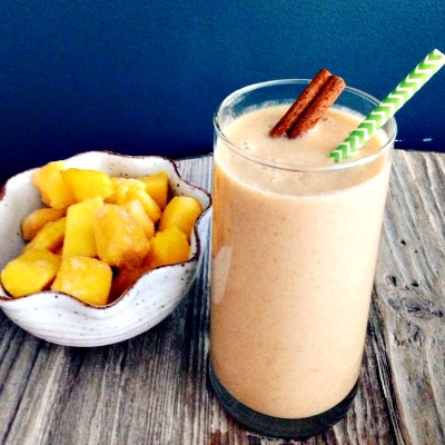 How to Make an Energizing Ginger Mango Chai Smoothie