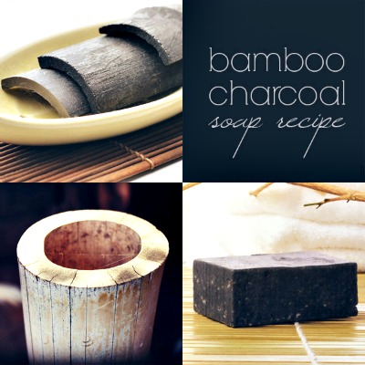 Homemade Bamboo Charcoal Soap Recipe