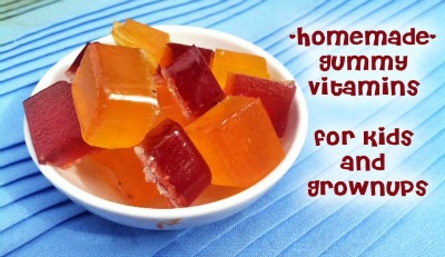 Homemade Healthy Chewable Vitamin Recipe for Kids and Adults