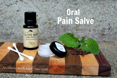 Homemade Salve for Oral Pain