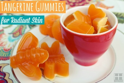 Homemade Tangerine Gummies That Make Your Skin Radiant