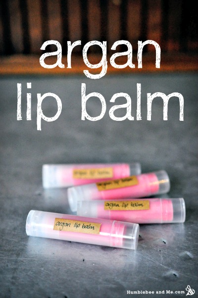 How to Make Blushing Argan Lip Balm