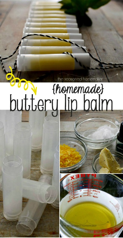 How to Make DIY Buttery Lip Balm