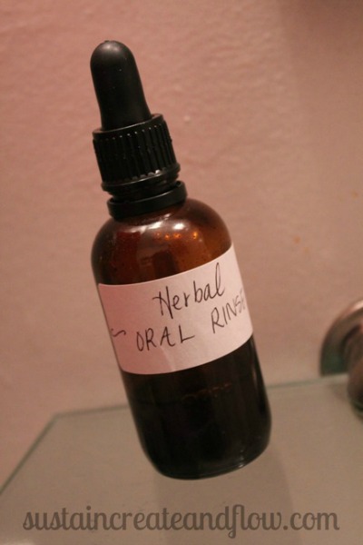 How to Make a Homemade Herbal Mouthwash