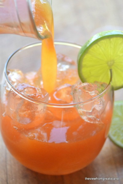 Papaya and Lime Agua Fresca Recipe