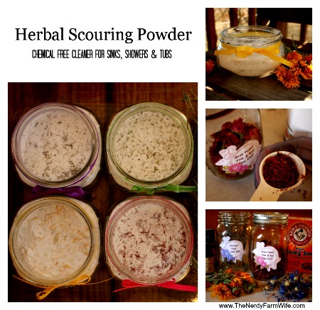 Homemade Herbal Scouring Powder Recipe
