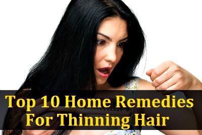 Top 10 Home Remedies For Thinning Hair