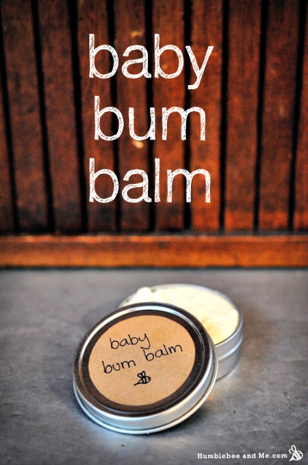 How to Make Homemade Baby Bum Balm