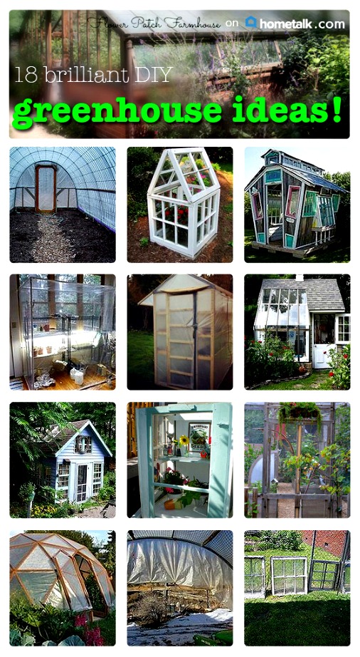 18 Fantastic DIY Greenhouses 