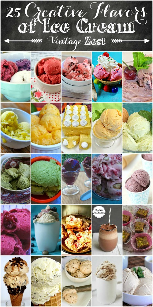 25 Creative Ice Cream Flavors (Includes No-Churn Recipes)