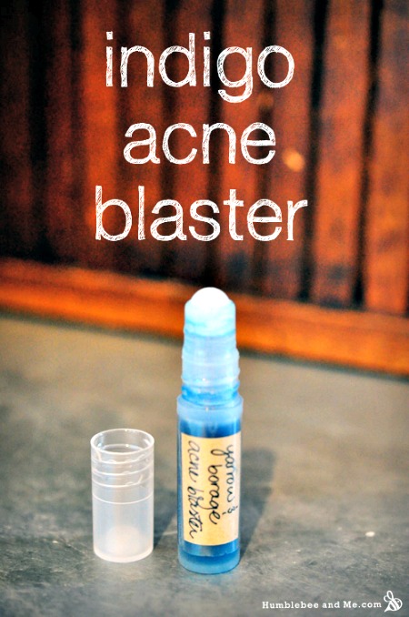 Homemade Indigo Blue Acne Blaster Remedy