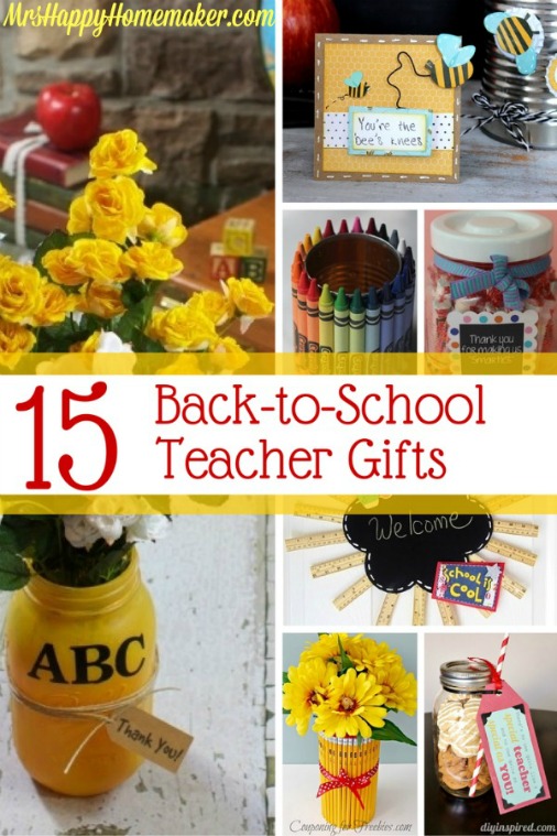 15 Back to School DIY Teacher Gift Ideas