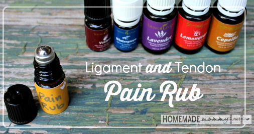 Homemade Ligament and Tendon Pain Rub Recipe