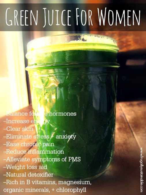Green Juice for Women - A Balancing Juicing Recipe